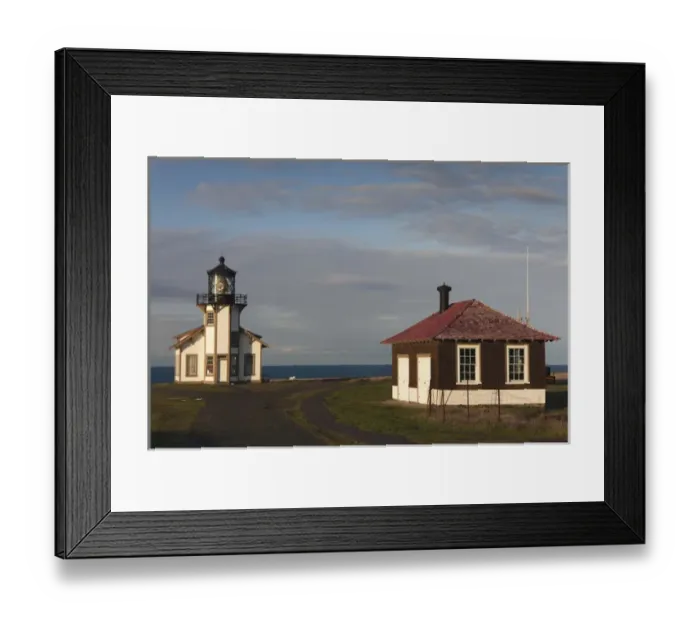 Framed Print : USA, California, Northern California, North Coast, Mendocino-area, Pine Grove, Point