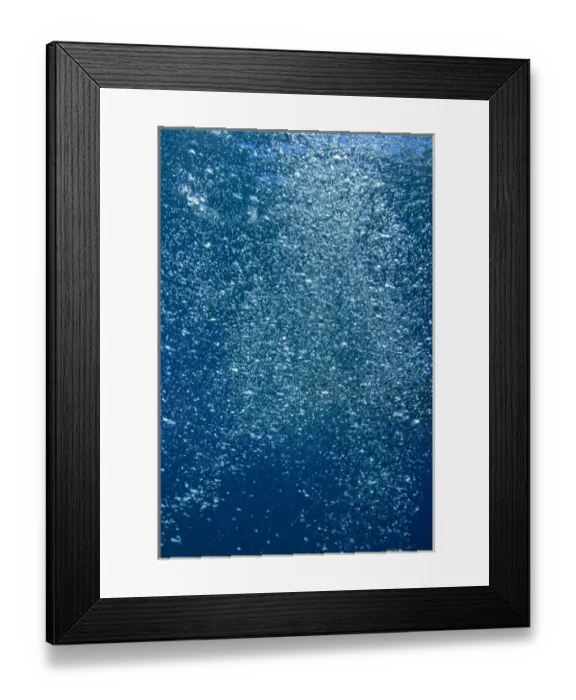 Framed Print : Underwater bubbles from scuba diver near Taveuni Island, Fiji, South Pacific Framed Print : Underwater bubbles from scuba diver near Taveuni Island, Fiji, South Pacific