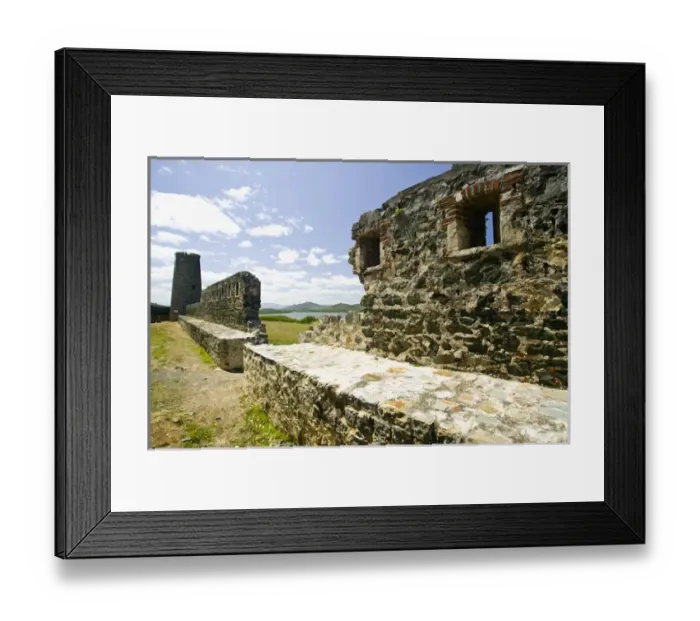 Framed Print : NEW CALEDONIA, Central Grande Terre Island, La Foa. Fort Teremba- Colonial fort built Framed Print : NEW CALEDONIA, Central Grande Terre Island, La Foa. Fort Teremba- Colonial fort built