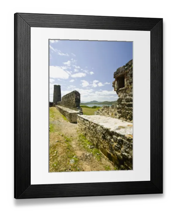 Framed Print : NEW CALEDONIA, Central Grande Terre Island, La Foa. Fort Teremba- Colonial fort built Framed Print : NEW CALEDONIA, Central Grande Terre Island, La Foa. Fort Teremba- Colonial fort built