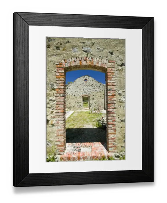 Framed Print : NEW CALEDONIA, Central Grande Terre Island, La Foa. Fort Teremba, Colonial fort built Framed Print : NEW CALEDONIA, Central Grande Terre Island, La Foa. Fort Teremba, Colonial fort built