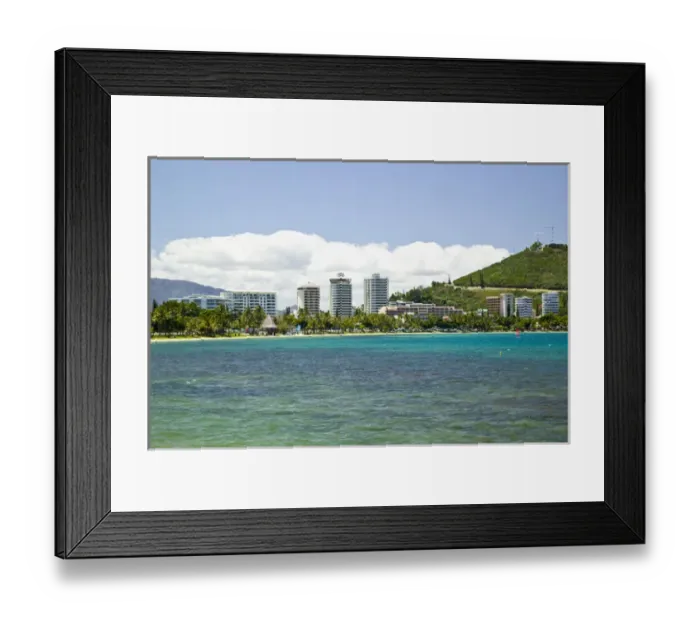 Framed Print : NEW CALEDONIA, Grande Terre Island, Noumea. Anse Vata resort area Framed Print : NEW CALEDONIA, Grande Terre Island, Noumea. Anse Vata resort area
