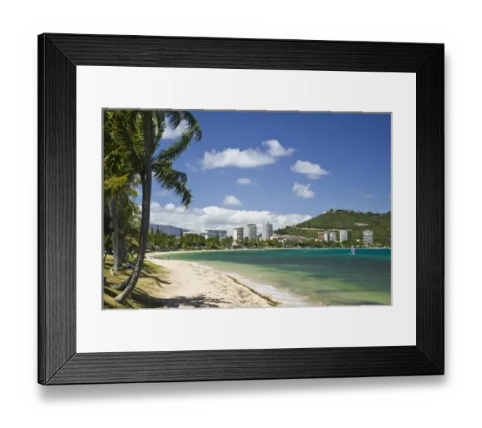 Framed Print : NEW CALEDONIA, Grande Terre Island, Noumea. Anse Vata resort area Framed Print : NEW CALEDONIA, Grande Terre Island, Noumea. Anse Vata resort area
