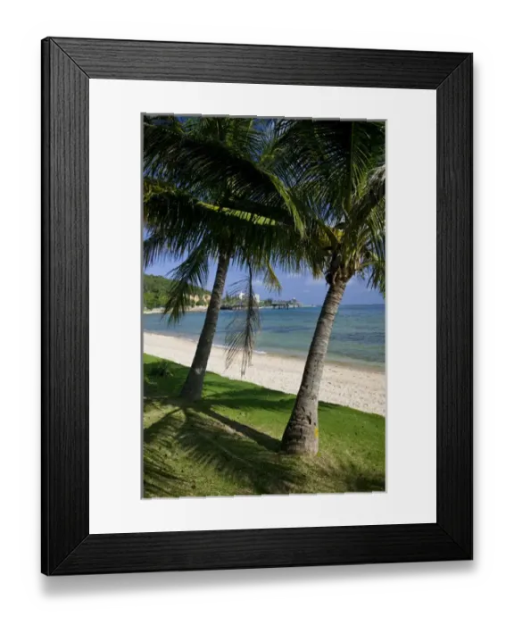 Framed Print : NEW CALEDONIA, Grande Terre Island, Noumea. ANSE VATA beach Framed Print : NEW CALEDONIA, Grande Terre Island, Noumea. ANSE VATA beach