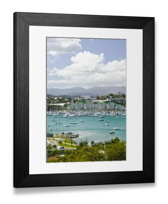 Framed Print : NEW CALEDONIA, Grande Terre Island, Noumea. Baie de l Orphelinat