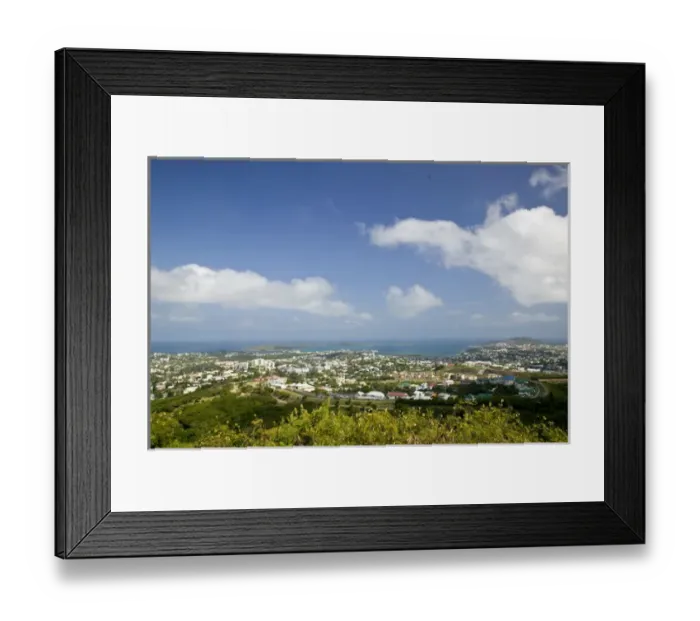 Framed Print : NEW CALEDONIA, Grande Terre Island, Noumea. City view from Montravel (el. 167 meters) Framed Print : NEW CALEDONIA, Grande Terre Island, Noumea. City view from Montravel (el. 167 meters)