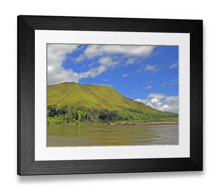 Framed Print : Markham River Shoreline Framed Print : Markham River Shoreline