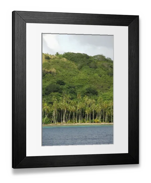 Framed Print : South Pacific, French Polynesia, Bora Bora Framed Print : South Pacific, French Polynesia, Bora Bora