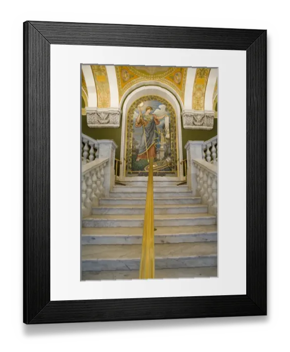 Framed Print : Library of Congress, Washington D. C. (District of Columbia), United States Framed Print : Library of Congress, Washington D. C. (District of Columbia), United States