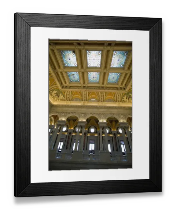 Framed Print : Library of Congress, Washington D. C. (District of Columbia), United States Framed Print : Library of Congress, Washington D. C. (District of Columbia), United States