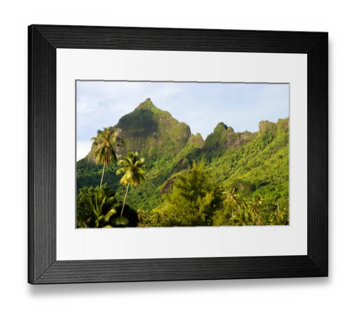 Framed Print : Moorea, French Polynesia Framed Print : Moorea, French Polynesia