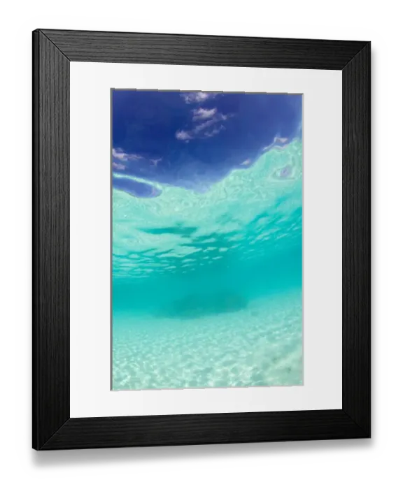 Framed Print : Over undershot photos at Le Maitai Dream Fakarava Resort. Fakarava, Tuamotus, French Framed Print : Over undershot photos at Le Maitai Dream Fakarava Resort. Fakarava, Tuamotus, French
