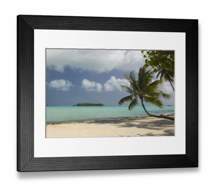 Framed Print : Bora-Bora, French Polynesia