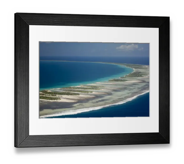 Framed Print : Tikehau, Tuamotu Archipelago, French Polynesia Framed Print : Tikehau, Tuamotu Archipelago, French Polynesia