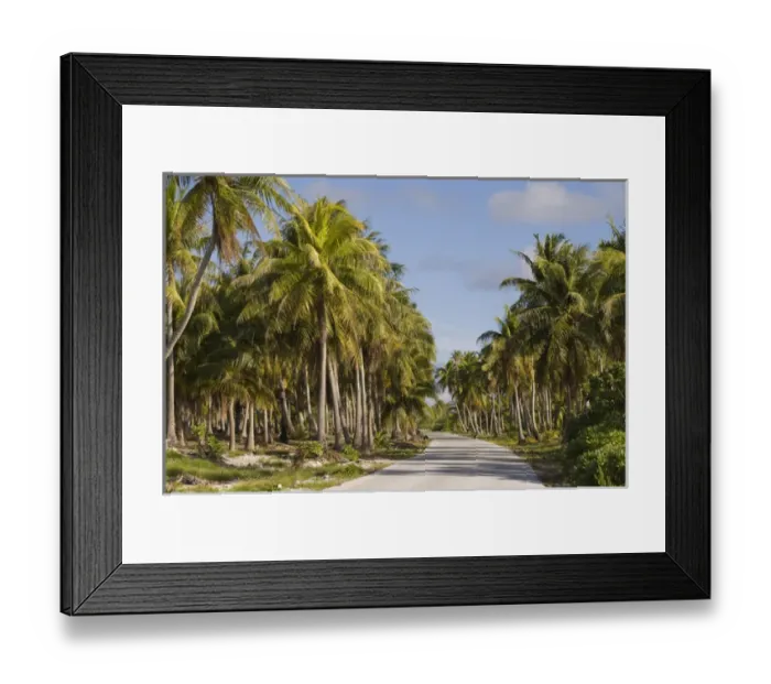 Framed Print : Fakarawa, Tuamotu Archipelago, French Polynesia