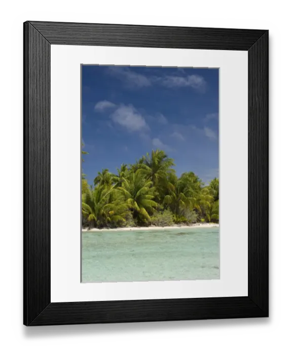 Framed Print : Fakarawa, Tuamotu Archipelago, French Polynesia