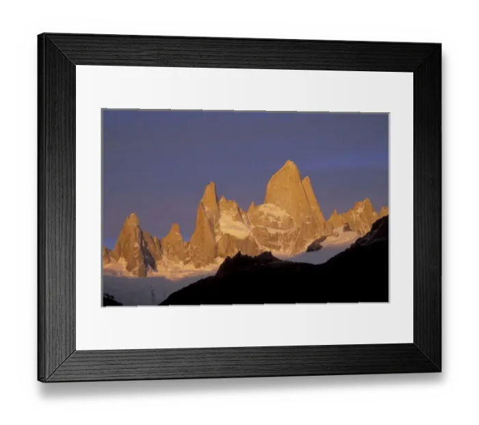 Framed Print : SA, Argentina, Los Glaciares NP Monte Fitz Roy; Fitz Roy Group Framed Print : SA, Argentina, Los Glaciares NP Monte Fitz Roy; Fitz Roy Group