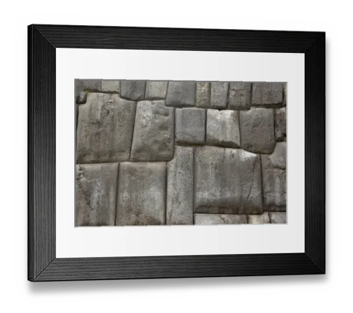 Framed Print : South America, Peru, Cuzco. Details of an Inca stone wall at Fort Sacsayhuaman ruins Framed Print : South America, Peru, Cuzco. Details of an Inca stone wall at Fort Sacsayhuaman ruins