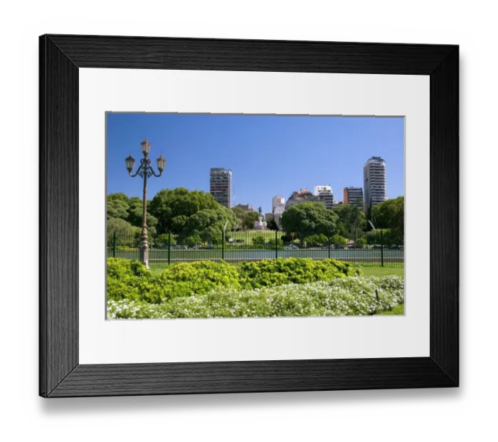 Framed Print : Parks along Avenida Libertador Buenos Aires, Argentina. argentina, south america Framed Print : Parks along Avenida Libertador Buenos Aires, Argentina. argentina, south america