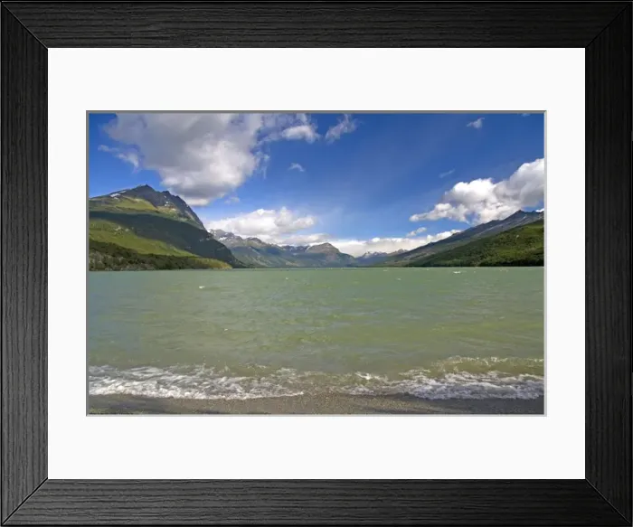 Framed Print : Lago Roca in the Tierra del Fuego National Park, Argentina
