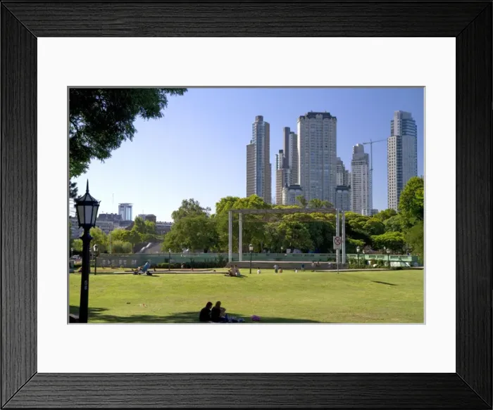 Framed Print : Skyscrapers at Puerto Madero in Buenos Aires, Argentina