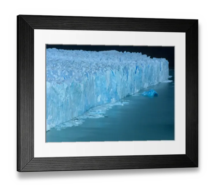 Framed Print : Ice face of the Porito Moreno Glacier in Las Glacieras National Park