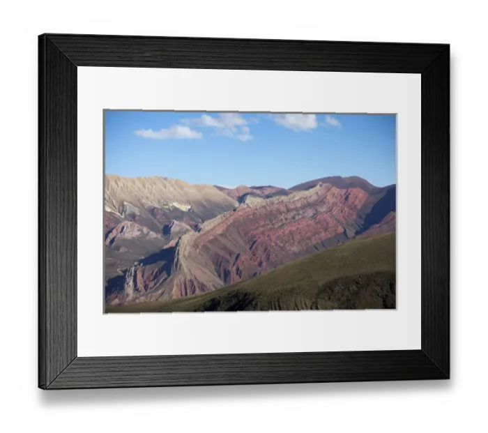 Framed Print : South America, Argentina, Province Jujuy, regional Humahuaca, stone formaton Cerro