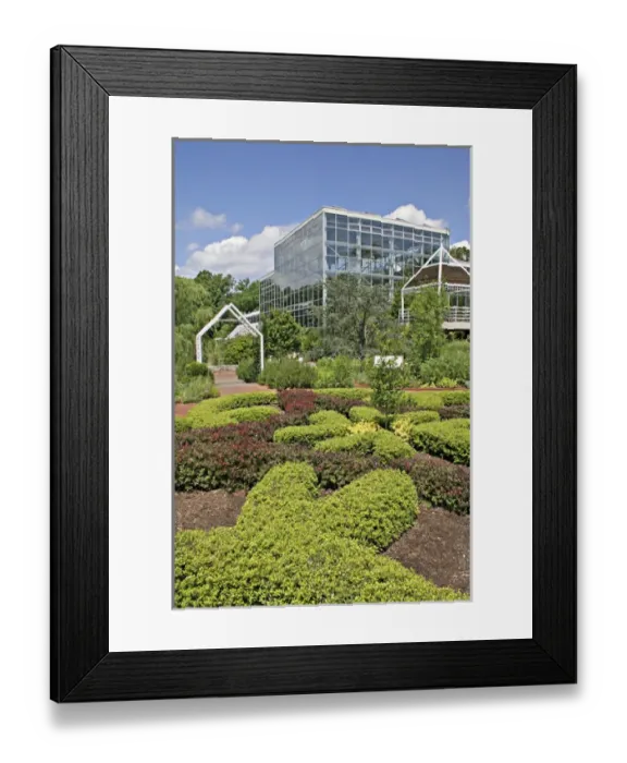 Framed Print : Landscaping at State Botanical Garden Athens Georgia