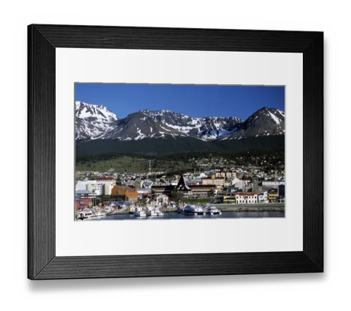 Framed Print : Ushuia, Argentina Framed Print : Ushuia, Argentina