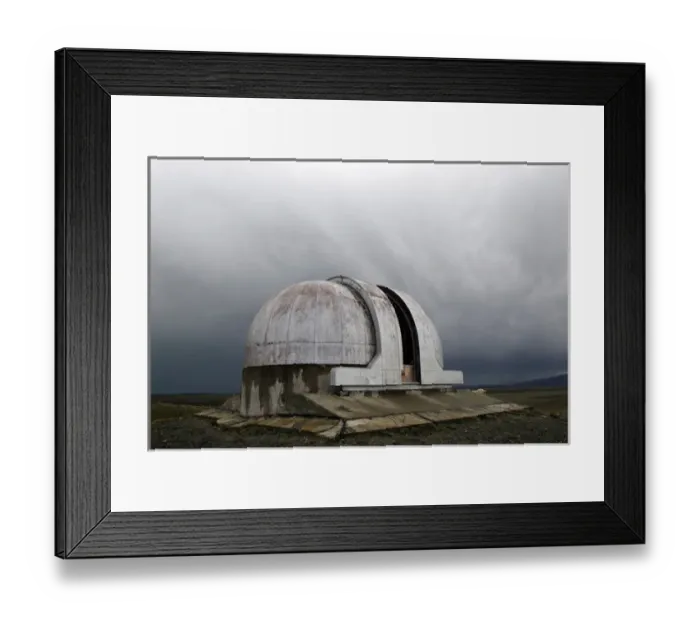 Framed Print : Patagonia Argentina. Astronomy observatory built in one of the most cloudy region Framed Print : Patagonia Argentina. Astronomy observatory built in one of the most cloudy region