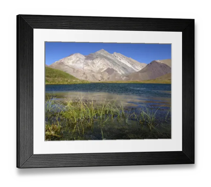 Framed Print : Laguna de Horcones. Argentina, Mendoza, Parque Provincial Aconcagua, Aconcagua Provincial Park Framed Print : Laguna de Horcones. Argentina, Mendoza, Parque Provincial Aconcagua, Aconcagua Provincial Park
