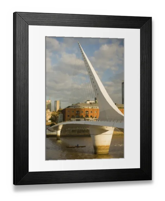 Framed Print : Puerto Madero Waterfront, Buenos Aires, Argentina
