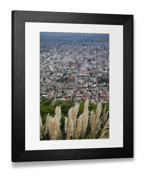 Framed Print : ARGENTINA, Salta Province, Salta. View from Cerro San Bernardo, daytime Framed Print : ARGENTINA, Salta Province, Salta. View from Cerro San Bernardo, daytime