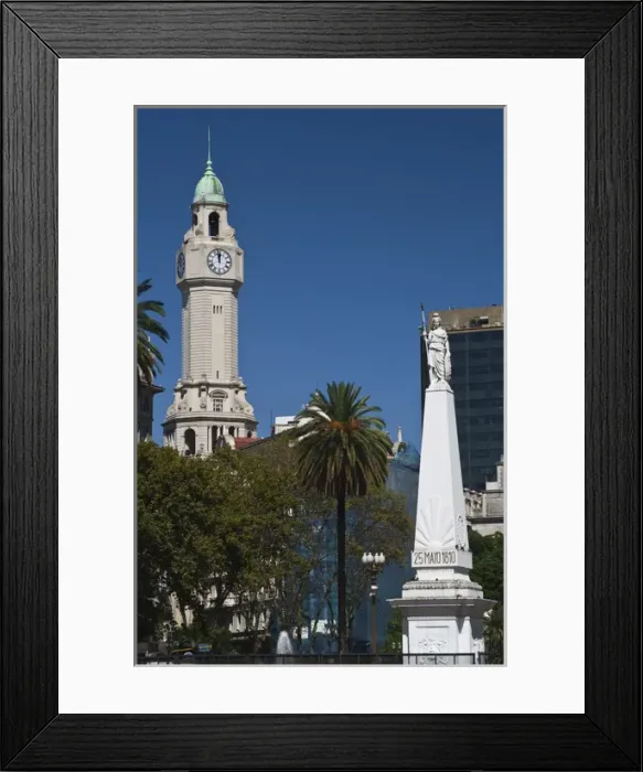 Framed Print : ARGENTINA, Buenos Aires. Plaza de Mayo