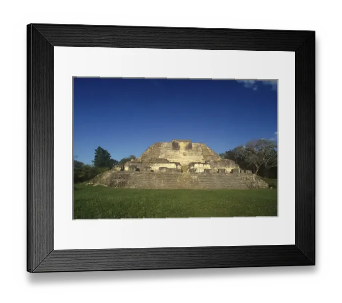 Framed Print : Mayan ruins at Altun Ha, Belize, Central America Framed Print : Mayan ruins at Altun Ha, Belize, Central America