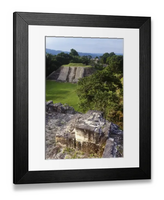 Framed Print : Mayan ruins at Altun Ha, Belize, Central America Framed Print : Mayan ruins at Altun Ha, Belize, Central America