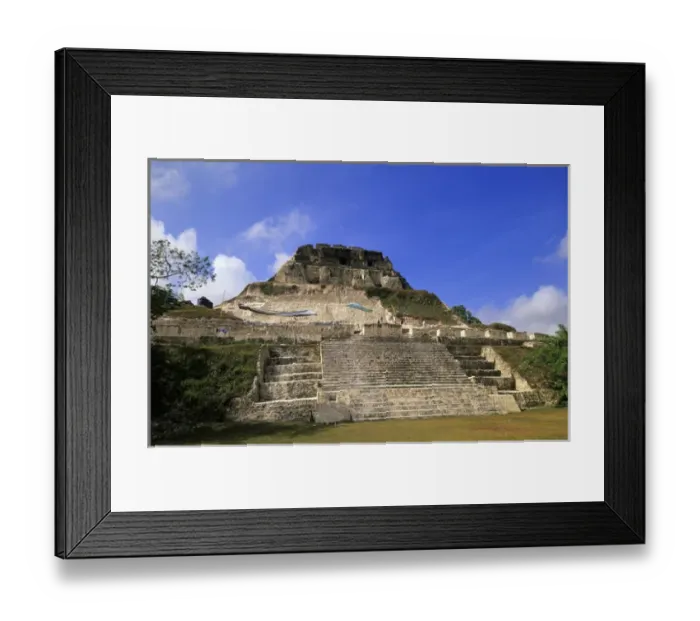 Framed Print : Xunantunich Maya ruins, Belize Framed Print : Xunantunich Maya ruins, Belize
