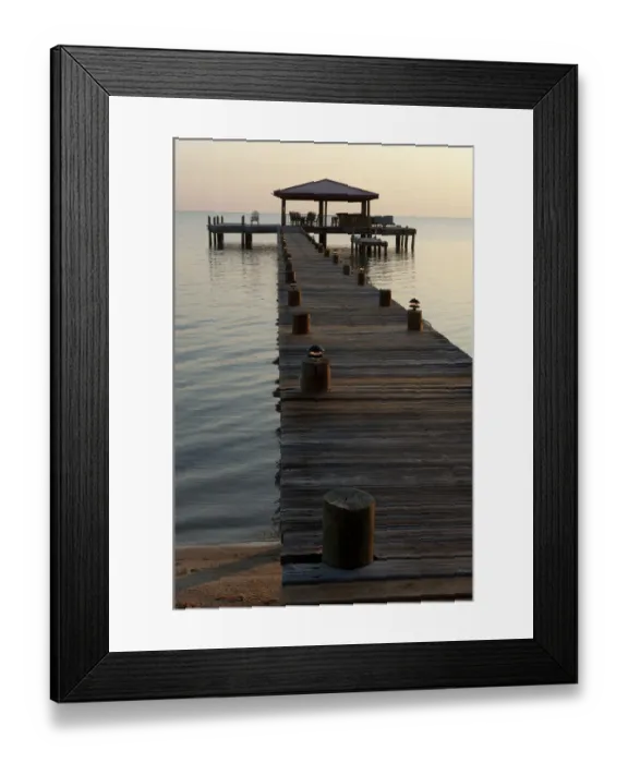 Framed Print : Resort in Placencia BELIZE, Central America Framed Print : Resort in Placencia BELIZE, Central America