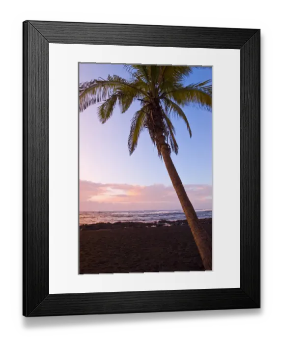 Framed Print : Big Island, Hawaii. Punaluu Black sand beach, Big Island Hawaii Framed Print : Big Island, Hawaii. Punaluu Black sand beach, Big Island Hawaii