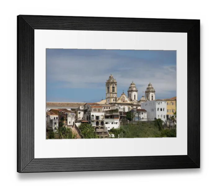 Framed Print : Brazil, state of Bahia. Salvador, the oldest city in Brazil. Pelourinho (Old City) Framed Print : Brazil, state of Bahia. Salvador, the oldest city in Brazil. Pelourinho (Old City)