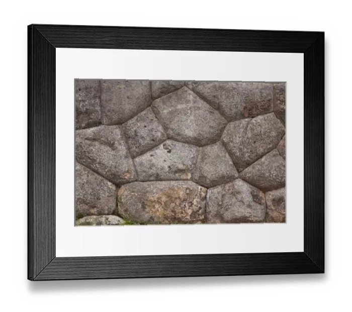 Framed Print : South America, Peru, Cuzco. Details of an Inca stone wall at Fort Sacsayhuaman ruins Framed Print : South America, Peru, Cuzco. Details of an Inca stone wall at Fort Sacsayhuaman ruins