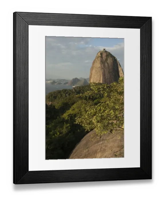 Framed Print : Sugar Loaf, Rio de Janeiro, BRAZIL, South America The summit of Rios unique 1