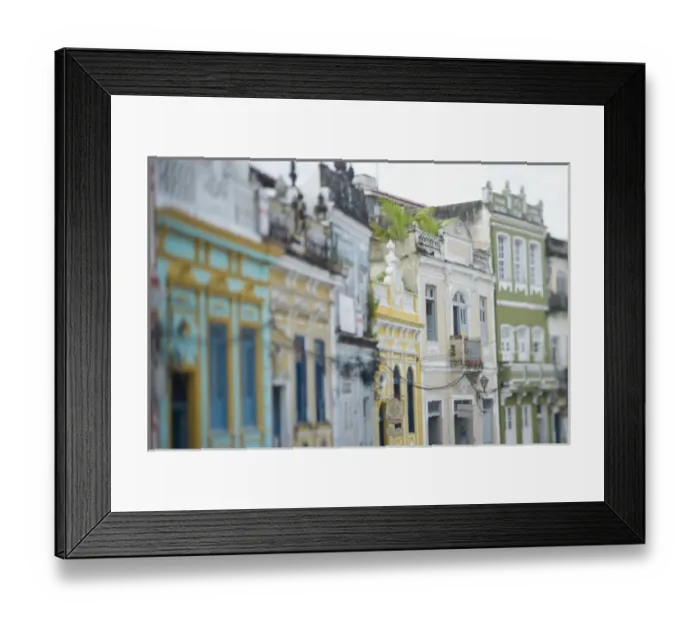 Framed Print : Carmo neighborhood, Pelourinho area of Salvador da Bahia, considered by UNESCO to Framed Print : Carmo neighborhood, Pelourinho area of Salvador da Bahia, considered by UNESCO to