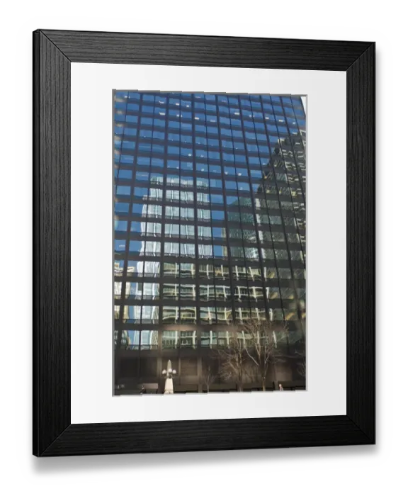 Framed Print : Chicago, Illinois. Architecture Downtown skyline Framed Print : Chicago, Illinois. Architecture Downtown skyline