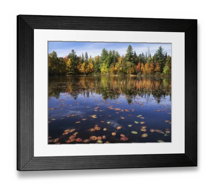 Framed Print : USA, Maine, Franklin County, Pond Framed Print : USA, Maine, Franklin County, Pond