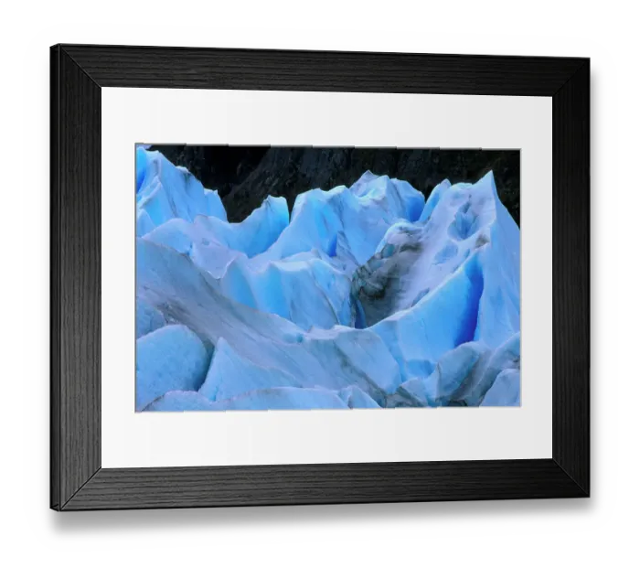 Framed Print : SA, Chile, Torres Del Paine Grey Glacier Framed Print : SA, Chile, Torres Del Paine Grey Glacier
