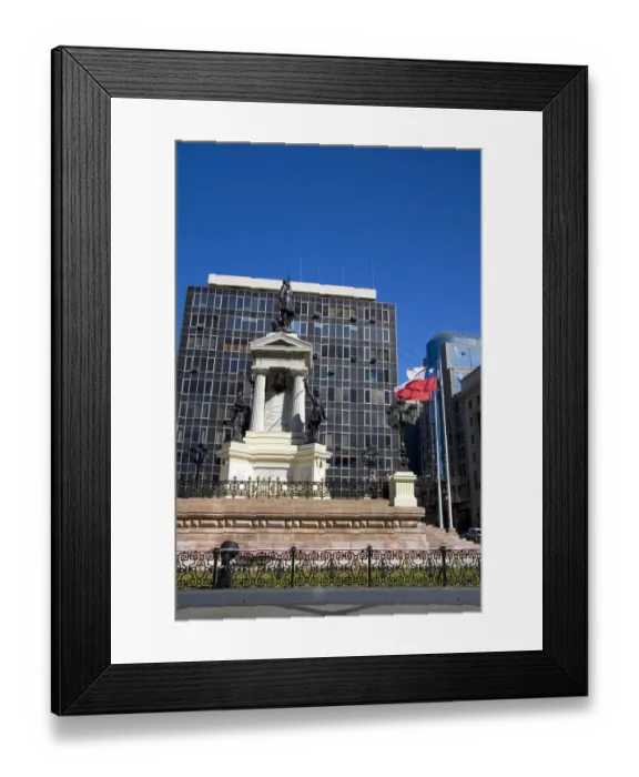 Framed Print : Monument to Naval Heroes of Iquique in Valparaiso, Chile Framed Print : Monument to Naval Heroes of Iquique in Valparaiso, Chile