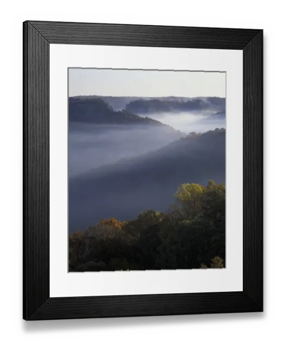Framed Print : N. A. USA, Tennessee. Great Smokey Mountains National Park. Foggy ridges of Red River Framed Print : N. A. USA, Tennessee. Great Smokey Mountains National Park. Foggy ridges of Red River