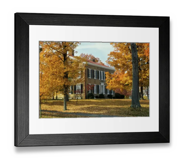 Framed Print : Federal Hill at My Old Kentucky Home State Park Bardstown, Kentucky Framed Print : Federal Hill at My Old Kentucky Home State Park Bardstown, Kentucky