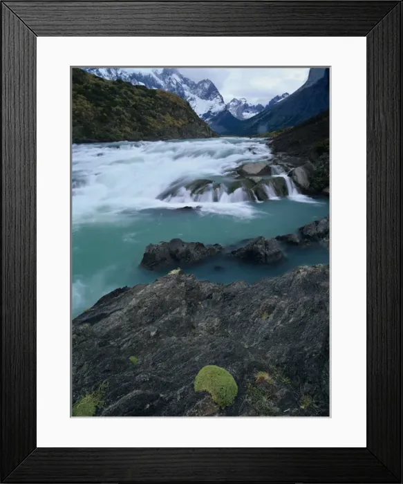 Framed Print : Salto Grande rushes on with great power Framed Print : Salto Grande rushes on with great power